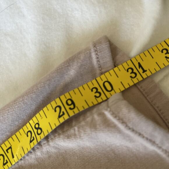 Rag & Bone Tan Skinny Jeans 25 Snag On Left Cheek- See Pics - Picture 8 of 8